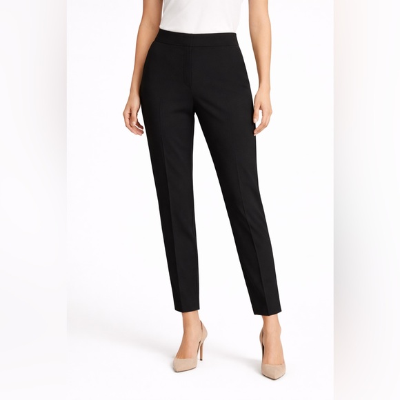 NWT Elie Tahari Black Ankle Pants Size 14